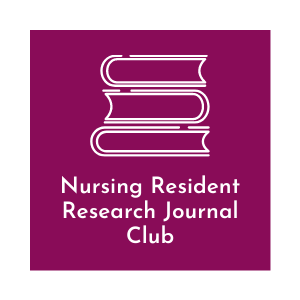 nursing resident research journal club banner